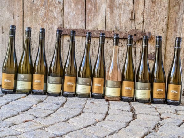 Zwölf Flaschen Wein