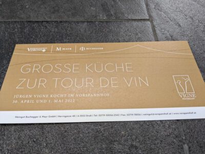 Tour de Vin Plakat Tour de Vin