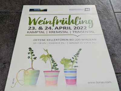 Weinfrühling Kamptal, Kremstal, Traisental Plakat Weinfrühling Kamptal, Kremstal, Traisental